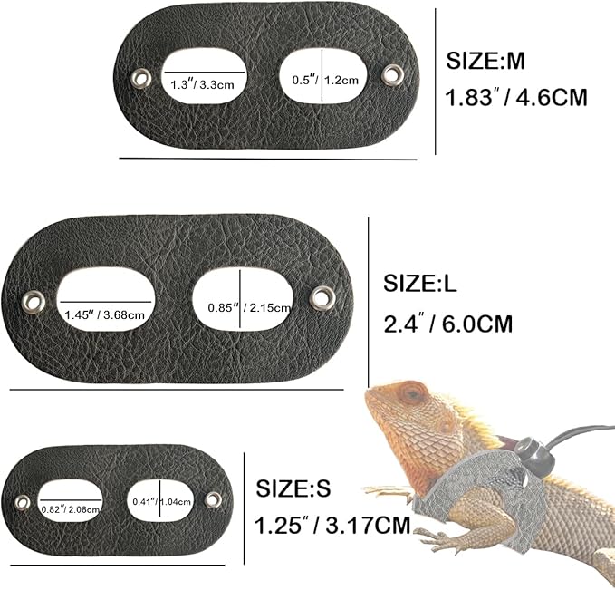 Bearded Dragon Travel Backpack Carrier with Reptile Thermometer and Humidity Gauge Lizard Travel Cage Space Capsule Clear Bubble Window Astronaut Reptile Bag for Ball Python (Black, Backpack+PG LSH)