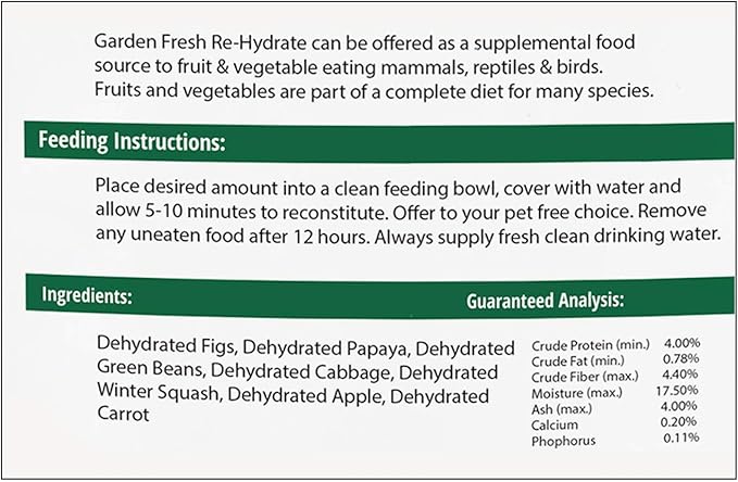 Exotic Nutrition Sugar Glider Essential Deluxe Food Starter Package - Chicken Based High Protein Kibble, Healthy Dried Vegetable Mix, Instant-HPW Enriched Powdered Diet