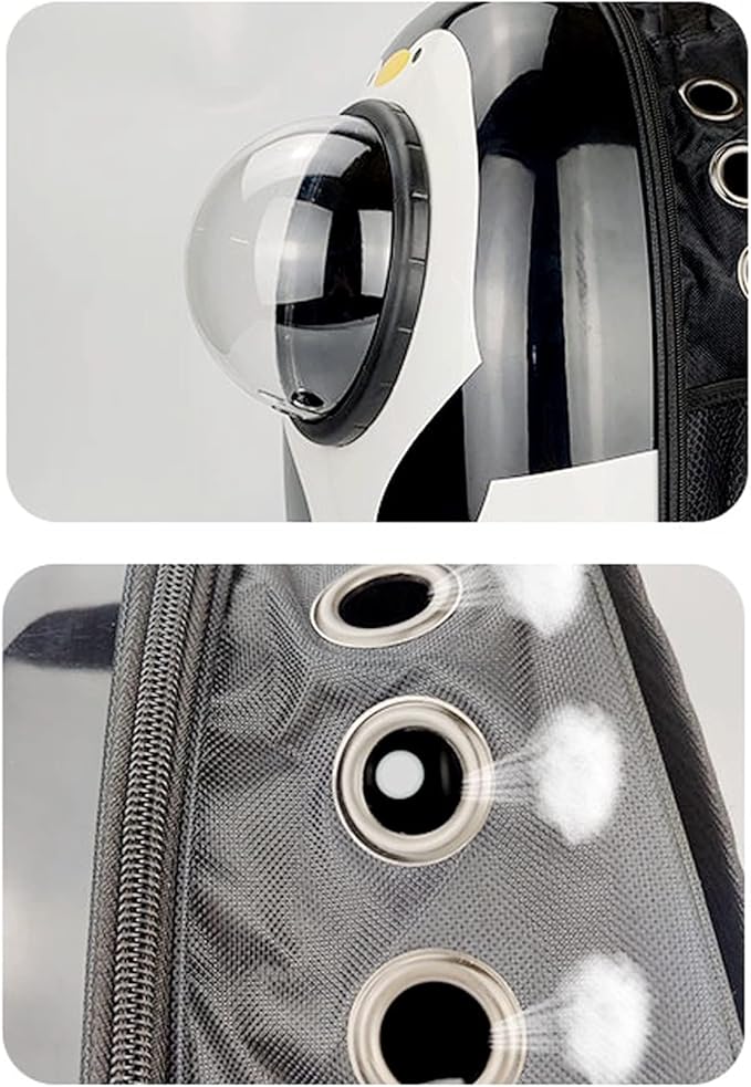 Flight Cage Lightweight Bird Carrier Acrylic Bird Travel Bag with Handle Breathable Transparent Space Capsule for Outdoor Bird Cage (Color : A)