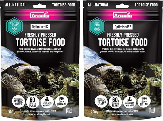 Arcadia Optimised52 Tortoise Diet-500G (Pack of 2)
