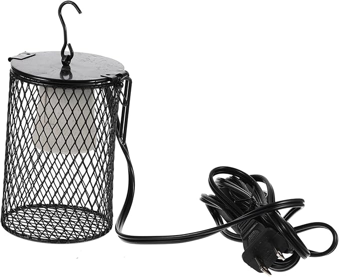 Reptile Box Lamp Cover Pet Heating Lamp Guard Parrot Heater Guard for Reptile Lights Decor