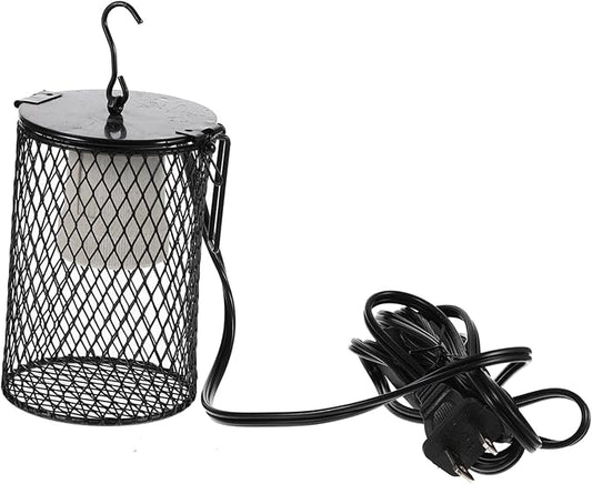 Reptile Box Lamp Cover Pet Heating Lamp Guard Parrot Heater Guard for Reptile Lights Decor