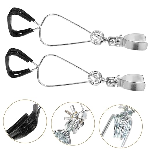 BESPORTBLE 10pcs Adjustable Reptile Dome Clamp Lamp Holder for Heating Lights Lightweight and Portable Fixture Strong Bearing Capacity for Turtles and Other Reptiles