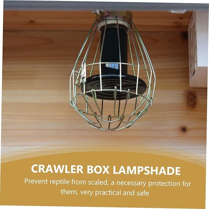 BESPORTBLE 4pcs Box Heat Lamp Shade for Reptiles Reptile Lampshade Protector Safe and Light Material