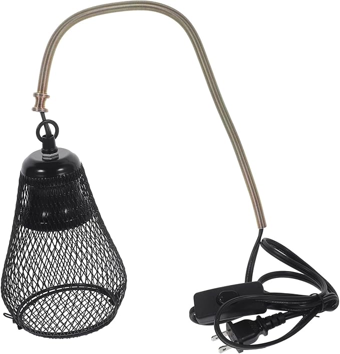 HANABASS Chameleon Cage Accessories Reptile Lamp Cover -Scald Light Cover Heat Lamp for Reptiles