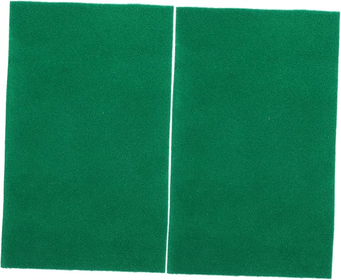 Garneck 2PCS Reptile Mat Wear-Resistant Tortoise Bedding Convenient Snake Carpet Moisture-Absorbing Terrarium Liner for Lizards Snakes and Turtles