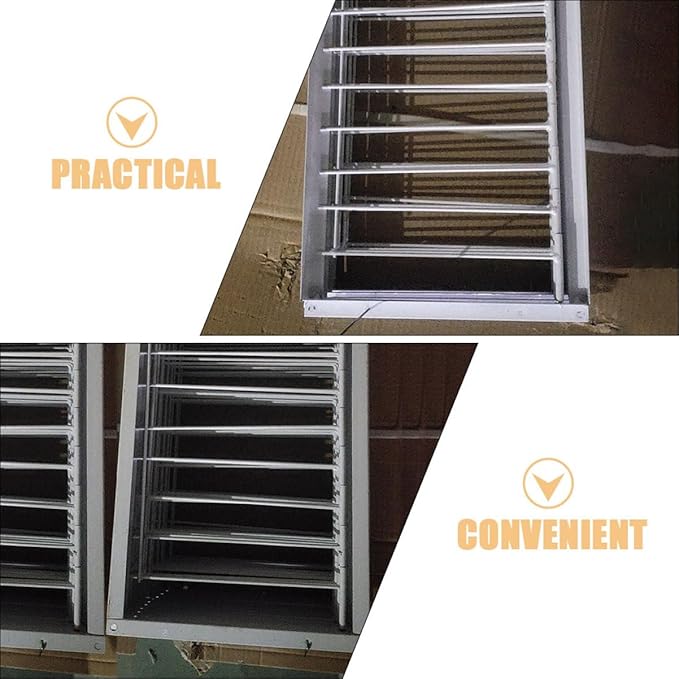 BESTonZON 2Pcs Pigeon Door for Bird Cage Adjustable Entrance Wire Door Sturdy Steel Frame for Racing Pigeons and Bird Supplies