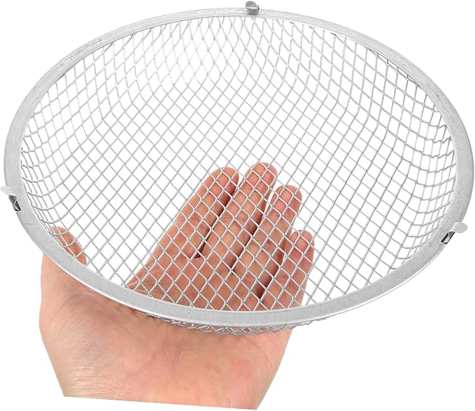 Reptile Insulation Lamp Shade Durable Scald Protection Mesh Cover for Reptile Habitats Design Efficient Heat Dissipation Compatible with Various Heating Lamps