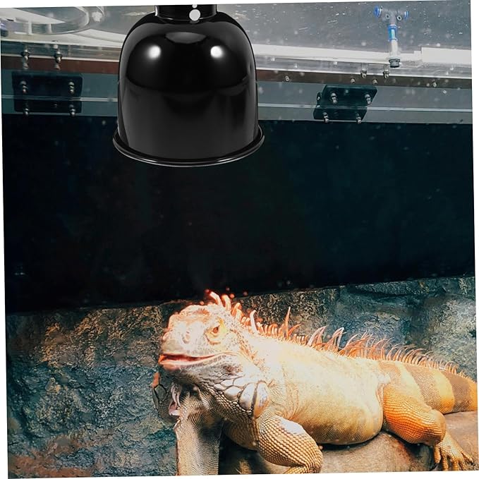 YARNOW Reptile Heat Lamp Guard Heat Dome Cover for Lizard Turtle Tanks Efficient Heating Safety Shield for Reptile Terrariums