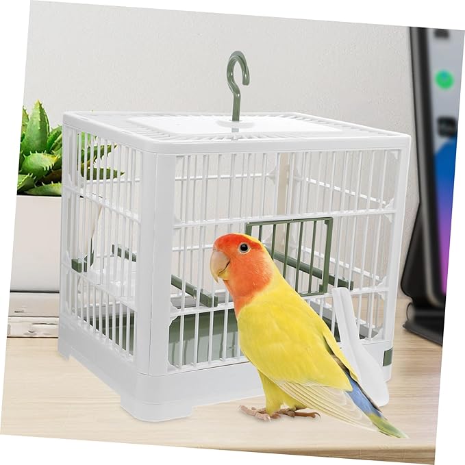 Totority Foldable Portable Bird Cage for Parrots and Small Birds Travel Carrier with Ventilation for Parakeets Easy to Clean and Transport Versatile Villa Cage
