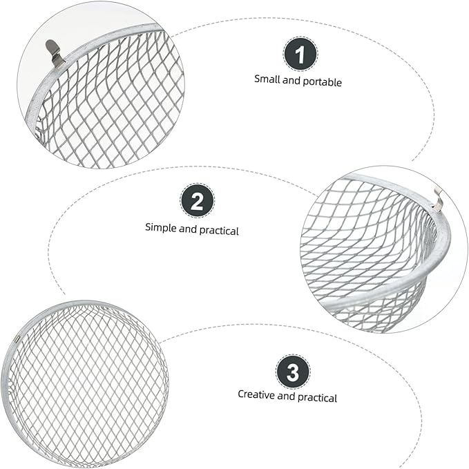 Happyyami Lampshade Accessories for Reptile Terrariums Mesh Cover for Lampshade Supply