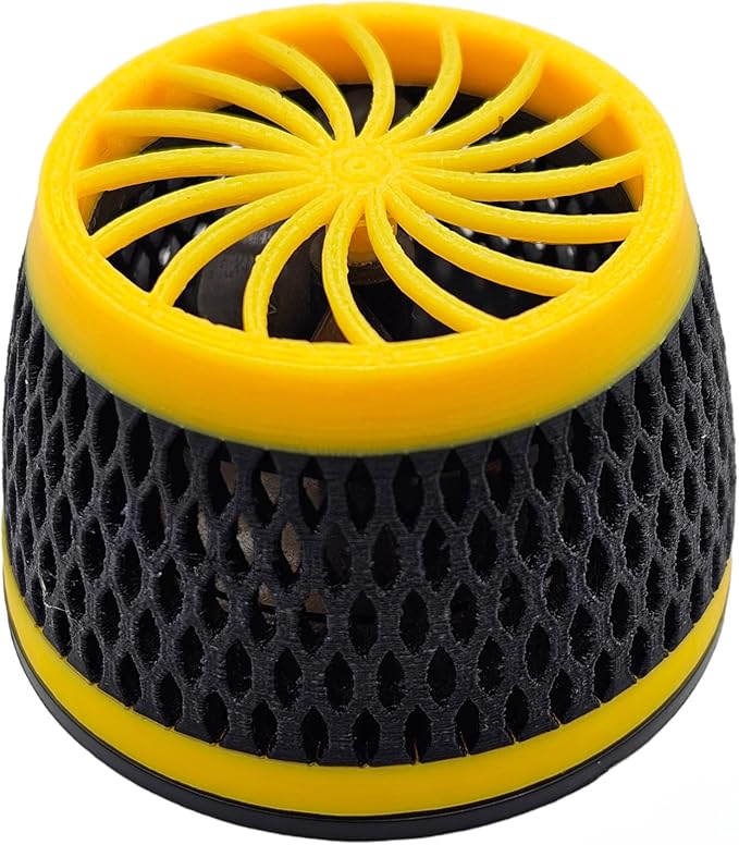 Anemone Guard Nem Guard Direct Replacment for EcoTech Marine VorTech MP10 & MP40 (MP40, Fluorescent Yellow-Black-Fluorescent Yellow (Tri-Color))