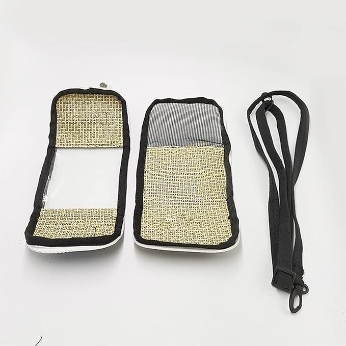 Flight Cage Bird Carrier Travel Cage Lightweight Bird Backpack Pet Bag for Small Birds or Habitat Bird Cage (Size : Small)