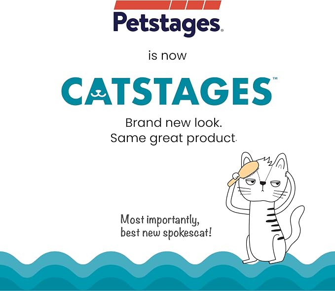 Catstages Plaque Away Pretzel Cat Toy ?€? Interactive Catnip Dental Chew Toy to Help Clean Teeth, Fun for Play and Chewing, Orange (Pack of 2) - Image 7