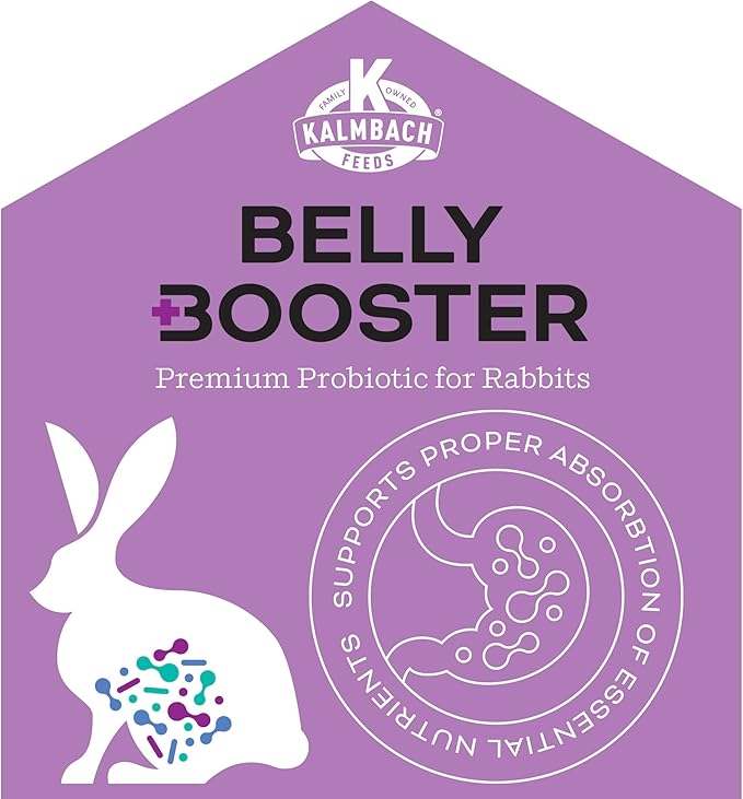 Kalmbach Feeds Belly Booster Premium Probiotics for Rabbits, 2 lb Bag