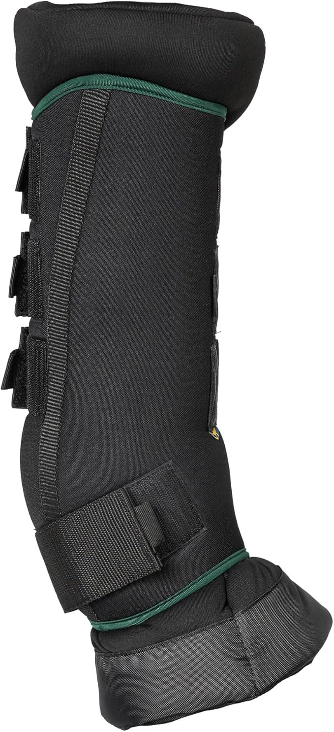 Back on Track Royal Quick Wraps Deluxe for Horses 2033 with Welltex Technology, Sold in Pairs, Green, Medium (14")