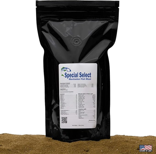 Menhaden Fish Meal (100% Pure), 1.5 lbs (24oz)