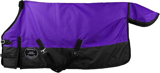 Showman Adjustable 48"-54" Pony/Yearling 1200 Denier Turnout Blanket