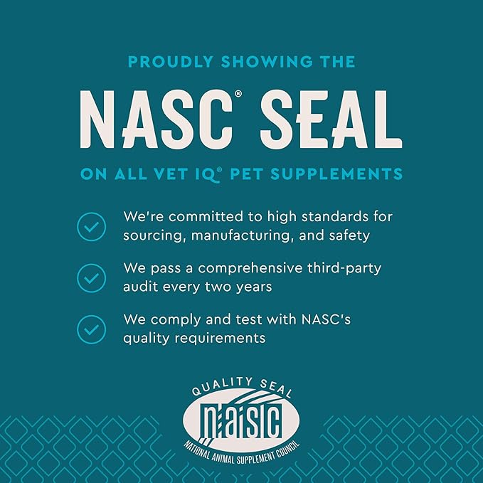 VetIQ Allergy Pro+ Soft Chews for Dogs, 60 Count, Seasonal Allergy Support, Colostrum, Astragalus Root, Sporevia, Hickory Smoke Flavor (Pack of 2)