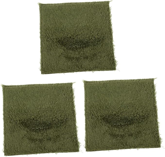 BESPORTBLE 3pcs Gecko Tank Reptile Carpet Snake Enclosure Liner Terrarium Reptile Mat Reusable Tortoise Bedding Substrate Lizard Mats Pet Supplies