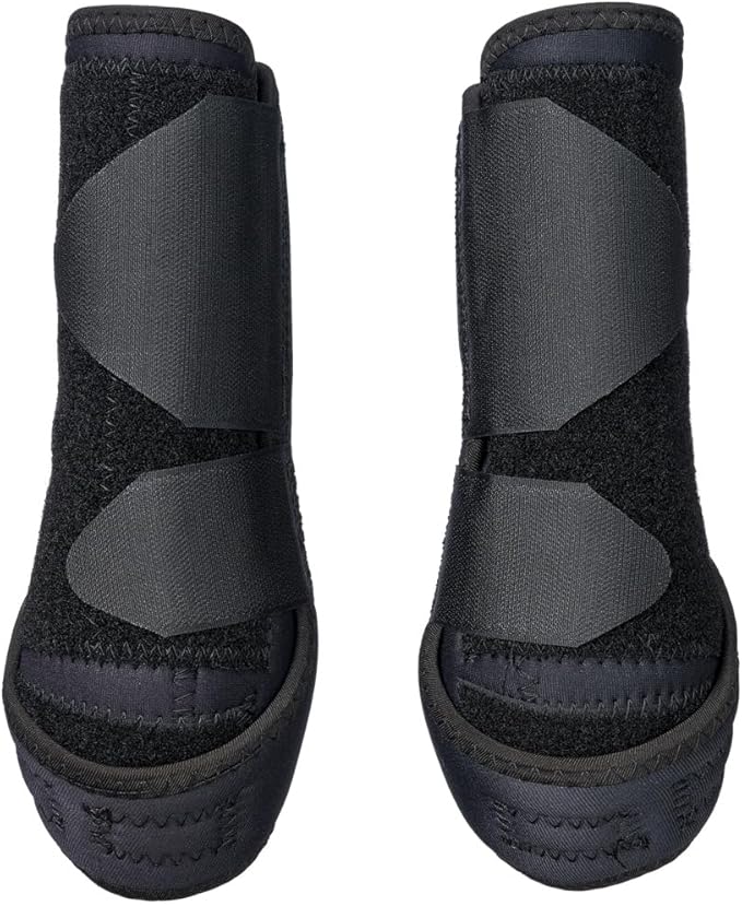 Tough 1 Economy Vented Rear Sport Boots, Black, Medium