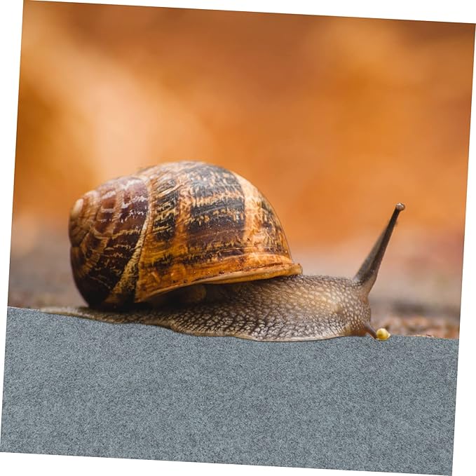 Abaodam Terrarium Carpet Mat for Reptiles Cuttable Substrate Liner Soft and Safe Bedding for Tortoises Snakes and Lizards Grey Water-Absorbent Design