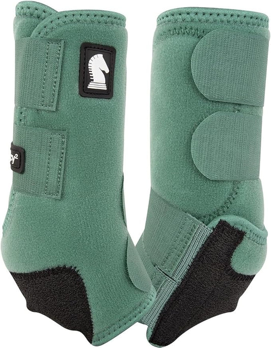 Classic Equine Legacy2 Support Boots, Front (Spruce, Medium)