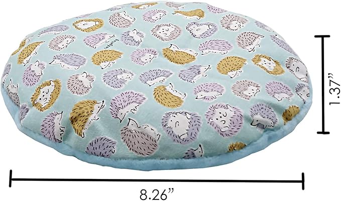 Handmade Sleeping Bag Pouch Hideout Cave Habitat for Hedgehog Guinea Pig Hamster Ferret Squirrel Small Animal Bed Nest House Cage Portable Big Cushion (Blue)