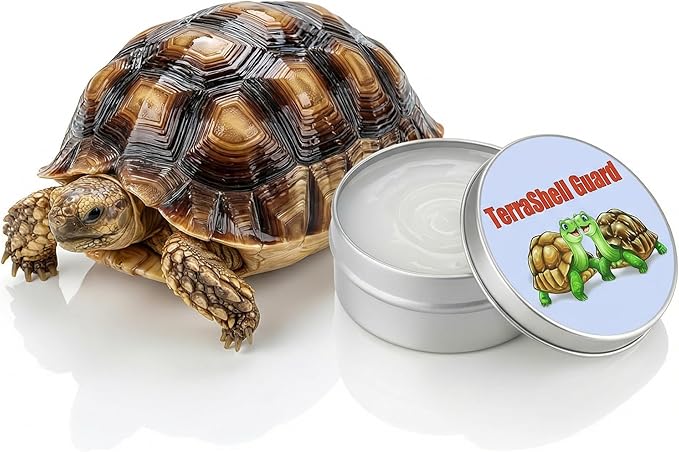 RONDURE TortoShell Conditioner ?€? Tortoise Shell Balm Moisturizer and Protector for Dry Shell Care for Sulcata and Russian Tortoise??? 2.5 OZ