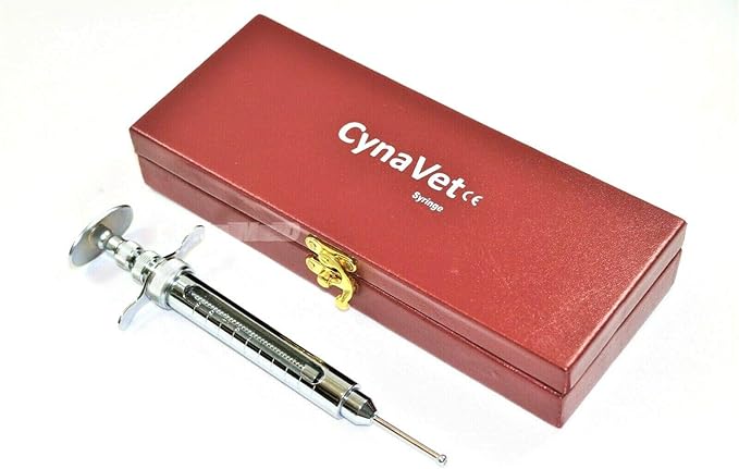 New Premium Reptile Snake Feeder Feeding Pinky Pump Syringe Tool 10cc Stainless Steel Veterinary