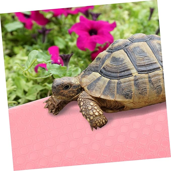 VOSAREA Reptile Carpet Substrate Pad for Terrarium Soft Bedding for Bearded Dragon Lizard Snake Tortoise Non Slip Comfortable Reptile Mat
