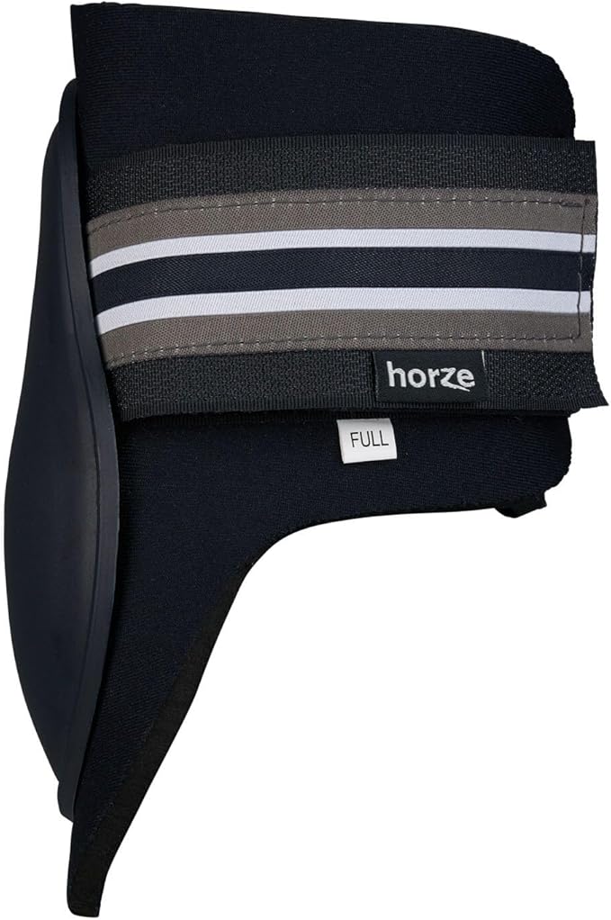 HORZE Adepto Fetlock Boots - Dark Navy - Horse