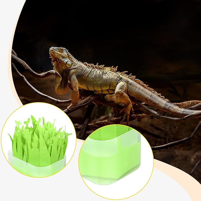 Reptile Humidifier, Humidifying System Terrariums Air Humidity Supplies for Frog Tortoise Turtles Bearded Dragons Chameleon, Green
