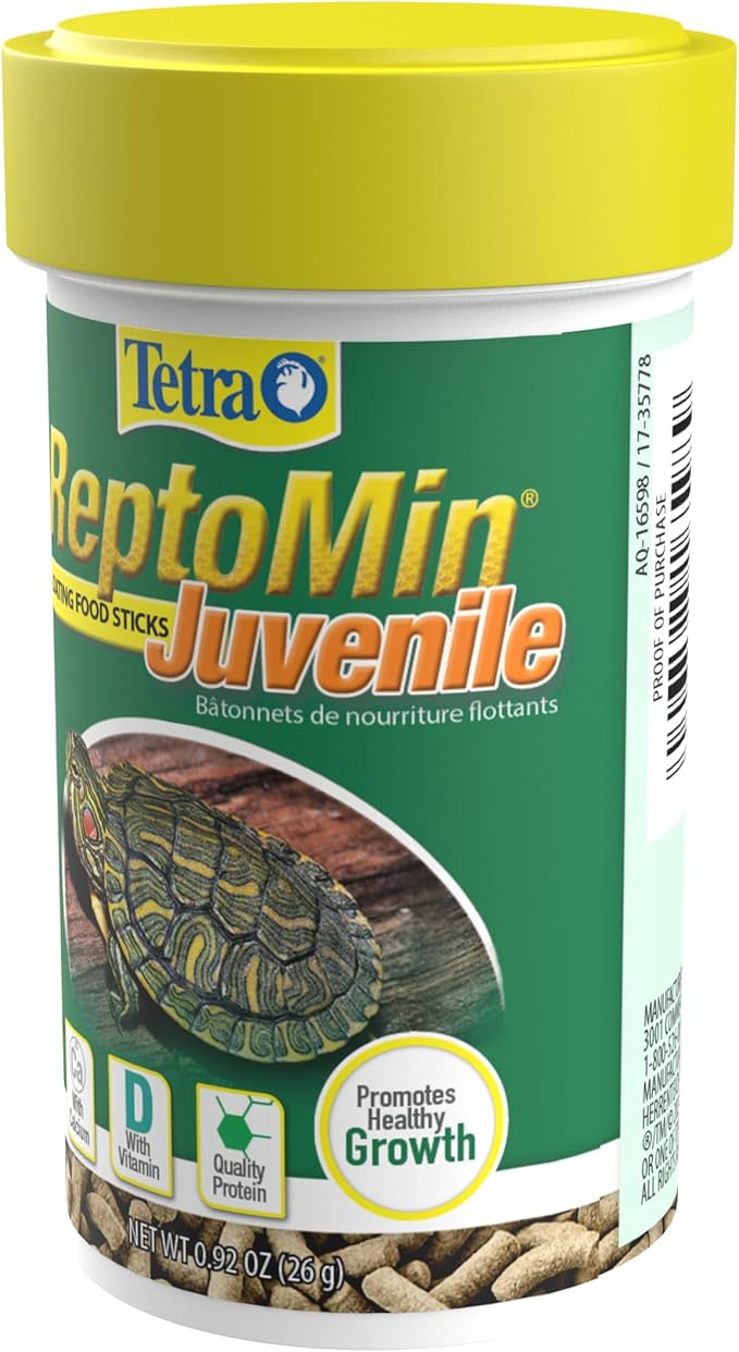 Tetra ReptoMin Baby Floating Food Sticks, 0.92-Oz (26g)