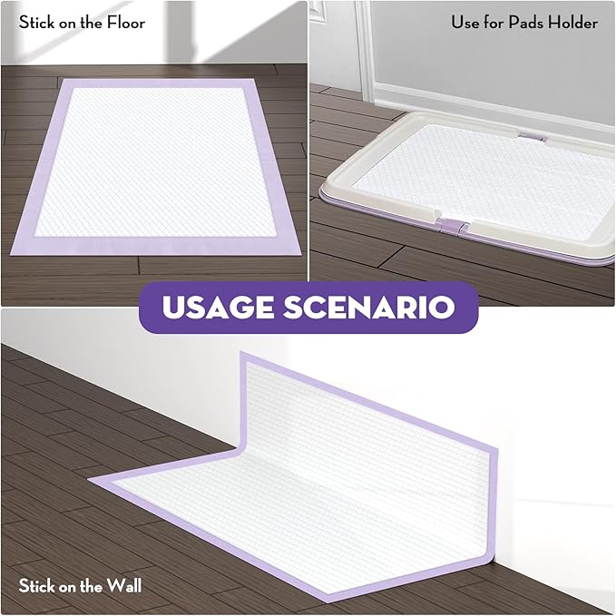 CROCI Dog Pads Extra Large 36x36in, Puppy Pads with Adhesive Tabs Super Absorbent Up to 11 Cups, Disposable (30 Counts)