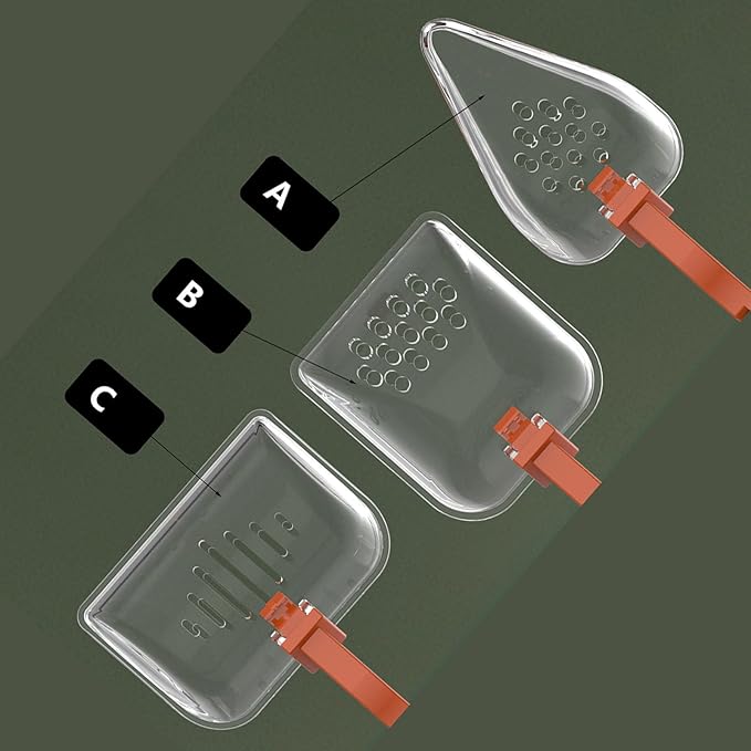 Multipurpose Feeding Tongs For Reptiles Care Clear Hygienic Comfort Handle Gentle Creature Captures Ergonomic Reptiles Enclosures