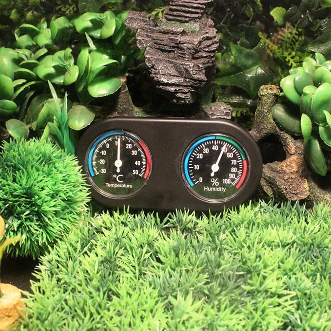 Reptiles Terrarium Temperature Humidity Hygrometer for Snake