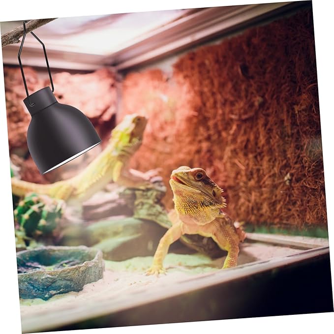balacoo 12pcs Reptile Light Fixing Clips Clamp for Reptile Lampshade Easy to Install Accessories for Tortoise Snake Lizard