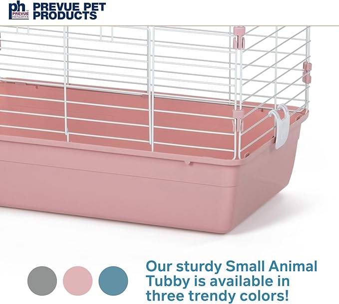 Prevue Pet Products Small Animal Tubby - Pink Base, Extra Small