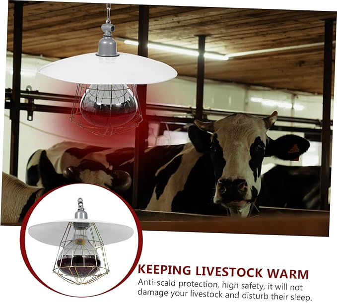 IMIKEYA 1pc Livestock Cage Heating Lamp Safe Warming High-Temperature Resistant Bulb Easy to Install Heating Supply for Reptiles and Livestock