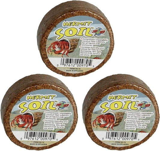 Zoo Med Hermit Crab Soil, 3Pk