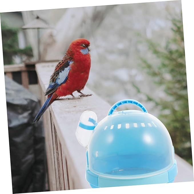 Happyyami Portable Handheld Pet Bird Carrier with Breathable Design for Parrots and Small Animals Lightweight Travel Cage for Easy Carrying The Go
