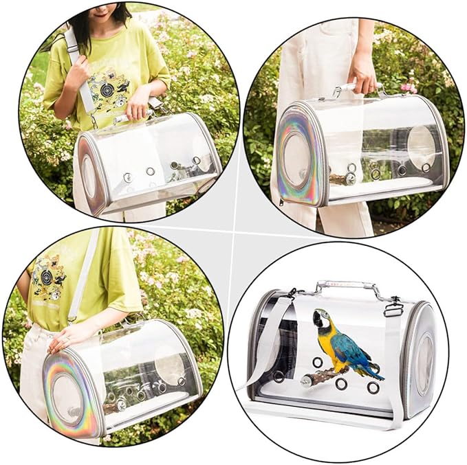 Parrot Holding Bag Parrot Carrier Bag Birds Storage for Travel Hiking Shopping