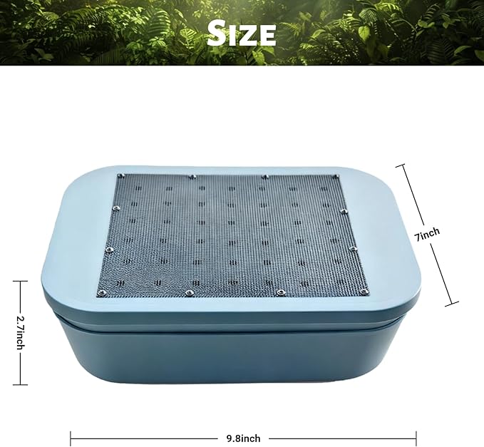 Mealworm Breeding Kit, Live Feeder Worm Farm for Reptiles, Bearded Dragons, Leopard Geckos, Birds & Chickens