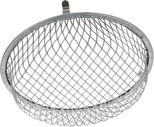 Abaodam Reptile Heating Lamp Shade Mesh Cover Sturdy Scald Protective Cover for Day Night Lamps Easy Installation Efficient Heat Dissipation for Safe
