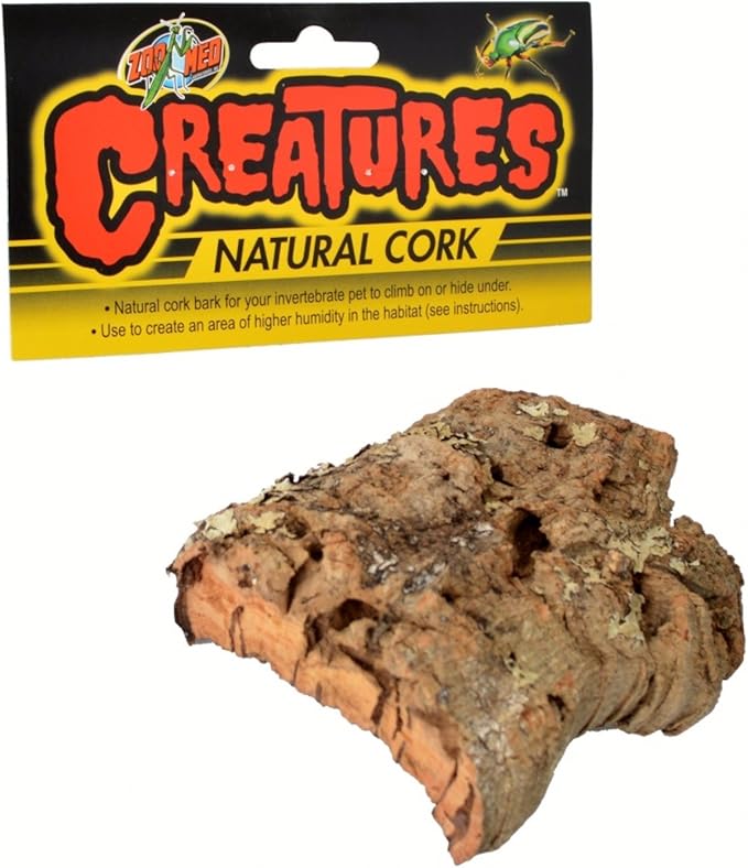 Zoo Med Creatures Natural Cork 1 Count - Pack of 12