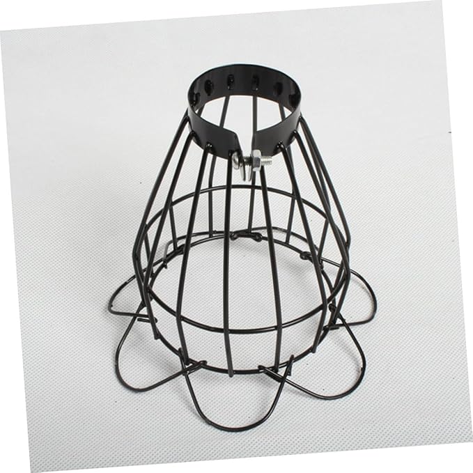 8pcs Reptile Heat Lamp Cover Insulation Shade for Reptile Tank Safe Mesh Design for Improved Air Circulation Prevents Burns