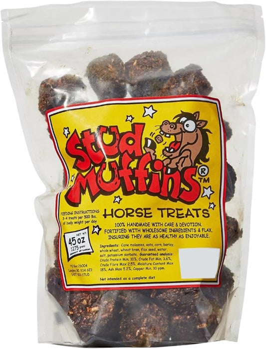 Stud Muffins, Horse Treats, Stud Muffins for Horses, Treats for Horses, Horse Cookies, Cookies for Horses, Treats, Pet Supplies, Pet Treat