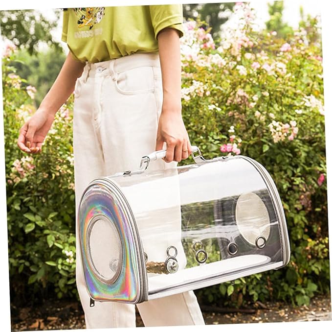 POPETPOP Capacity Parrot Carrier Bag Bird Backpack Carrier Shoulder Pouch for Travel