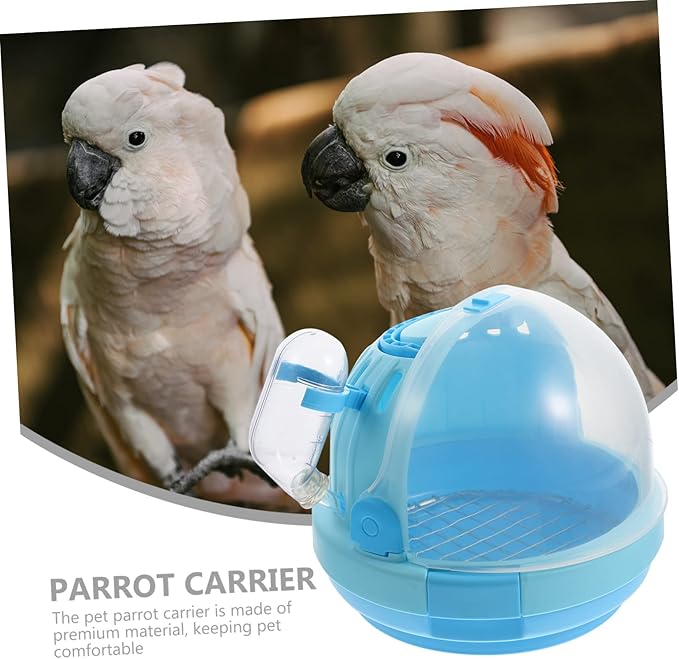 Happyyami Portable Handheld Pet Bird Carrier with Breathable Design for Parrots and Small Animals Lightweight Travel Cage for Easy Carrying The Go